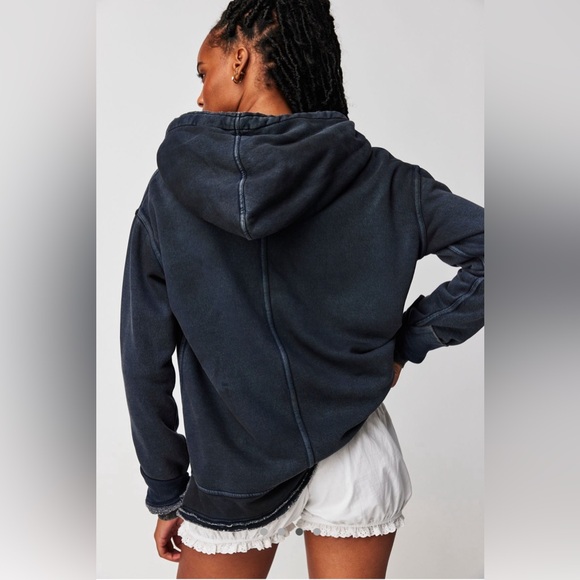 NWT Free People We The Free Zuma Hooded Sweatshirt - Picture 4 of 11